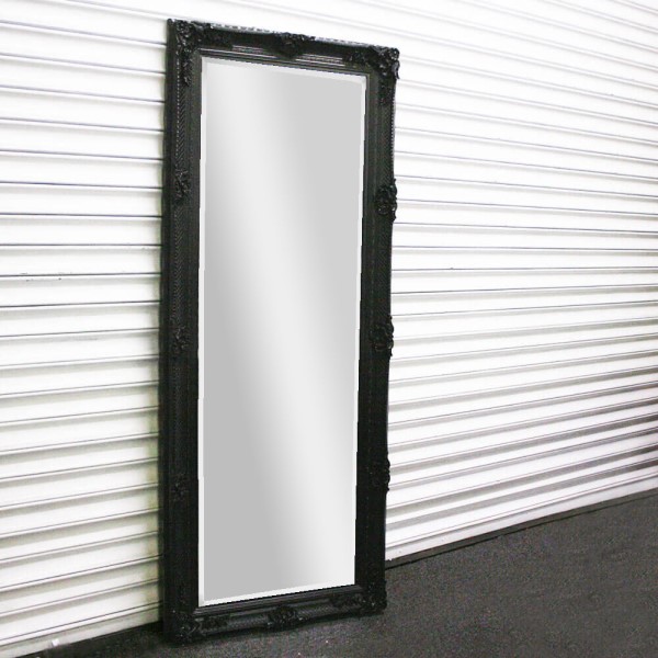 Chelsea Black Leaner Mirror